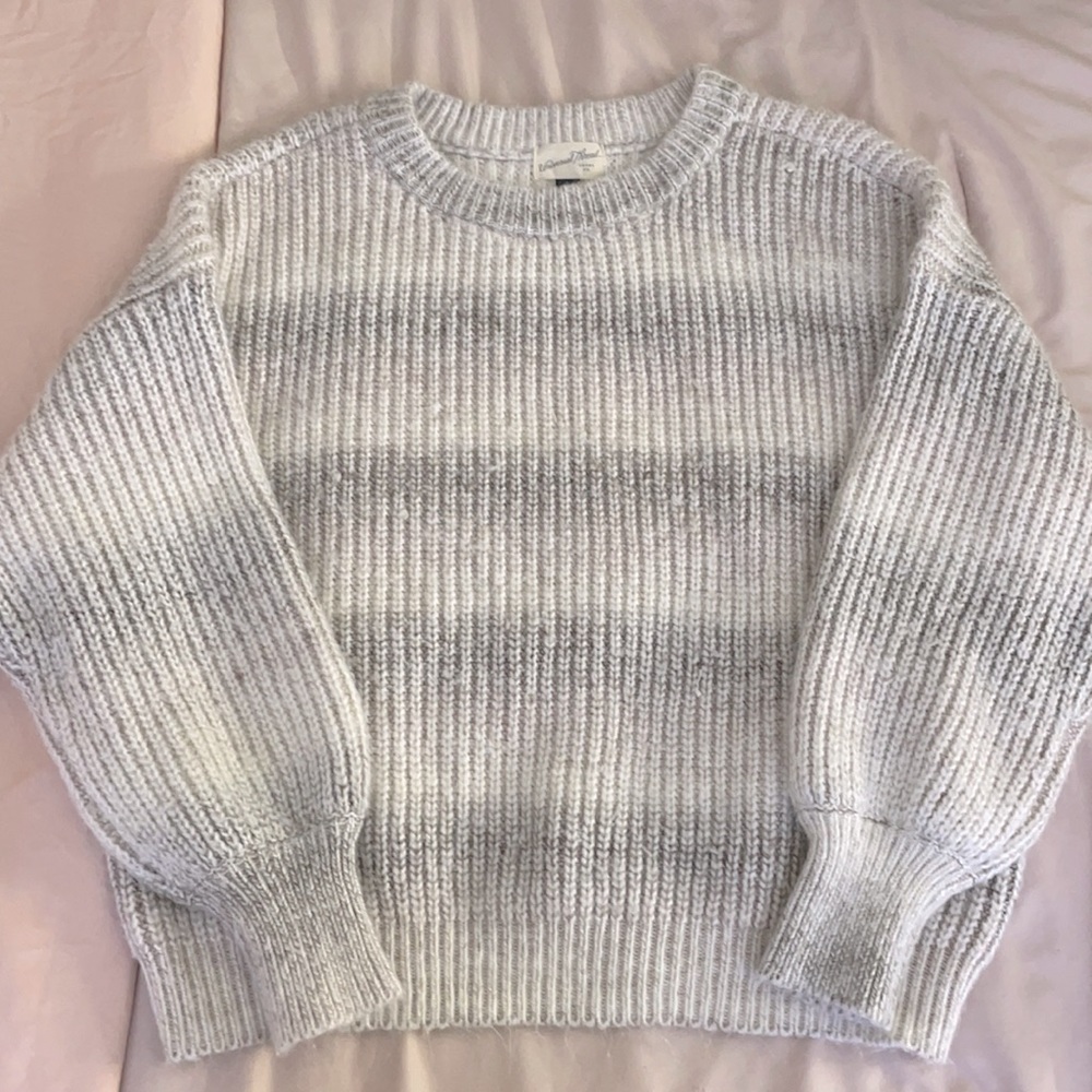 Warm Fuzzy Knit Sweater